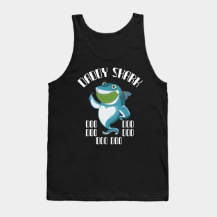 Daddy shark Doo Doo Doo Tank Top